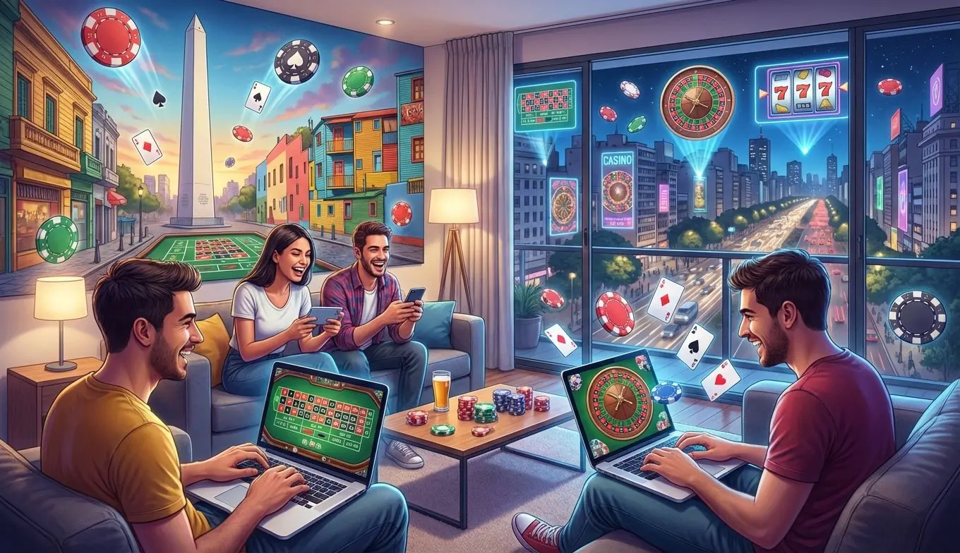 Jugadores de Buenos Aires accediendo a Betano desde diferentes dispositivos