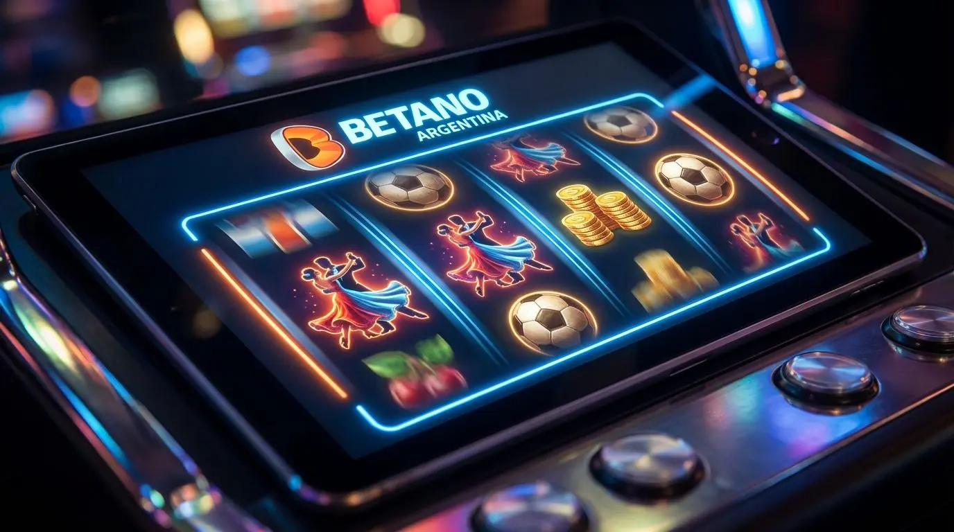 Vista de tragamonedas en línea populares en Betano Argentina